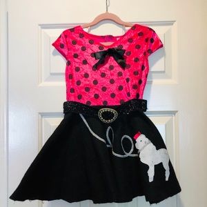 Poodle skirt costume